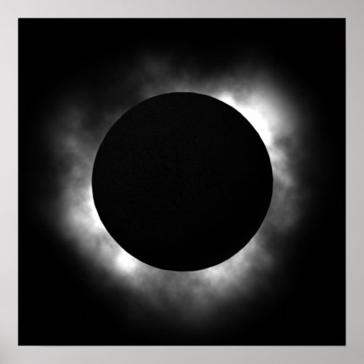 Totaal eclips poster (Voorkant)