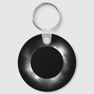 Totaal eclips sleutelhanger