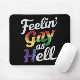 Totaal Gay En Verdomd LGBT Trots Muismat