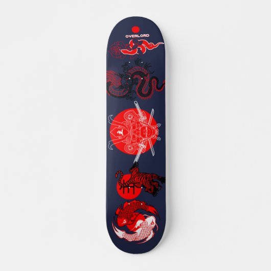 Totaal gecombineerd skateboard (Voorkant)