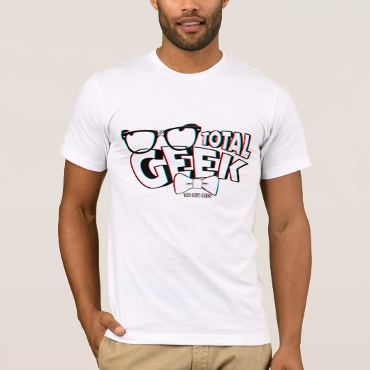 Totaal geek t-shirt (Voorkant)