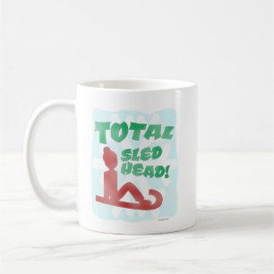 Totaal geleide hoofd Funny Holiday Logo Fun Times Koffiemok
