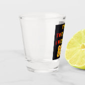 Totaal Geweldige 80-jarigen Shot Glas (Links)