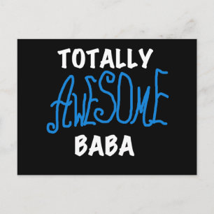 Totaal Geweldige Baba Tshirts en geschenken Briefkaart