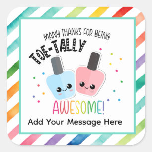 Totaal Geweldige Bedankt Stickers – Leuke Erkennin