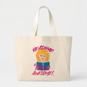 Totaal Geweldige leesboek Eighties Fun Grote Tote Bag