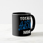 Totaal Geweldige Mimi Blauwe T-shirts en Giften Mok (Voorkant rechts)