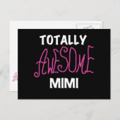 Totaal Geweldige Mimi Roze T-shirts en Giften Briefkaart (Voorkant / Achterkant)