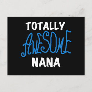 Totaal Geweldige Nana Blue T-shirts en Giften Briefkaart
