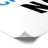 Totaal Geweldige Nana Blue T-shirts en Giften Poster (Hoek)