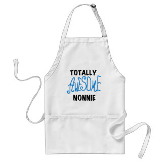 Totaal Geweldige Nonnie Blue Tekst Tshirts en gesc Standaard Schort