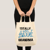 Totaal Geweldige Oma - Blauwe T-shirts en Giften Tote Bag (Voorkant (product))