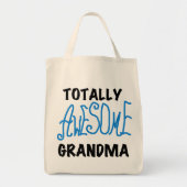 Totaal Geweldige Oma - Blauwe T-shirts en Giften Tote Bag (Voorkant)