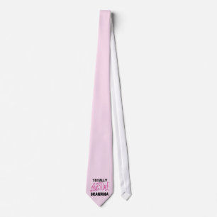Totaal Geweldige Oma - Roze T-shirts en Giften Stropdas