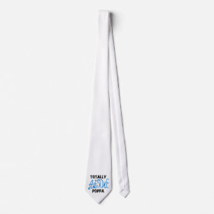 Totaal Geweldige T-shirts Poppa en Giften Stropdas