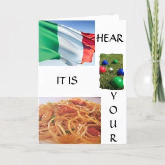 "TOTAAL ITALIAANSE GROEPEN VAN DE TWEEDE DAG" KAART