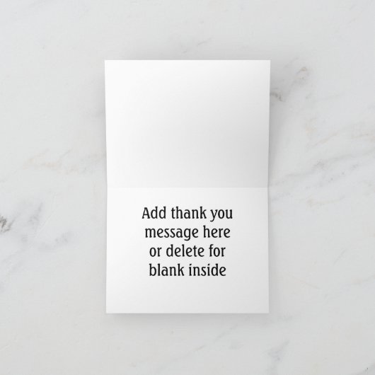 Totaal jaren tachtig Verjaardag Bedankt Note Kaart (Binnen)