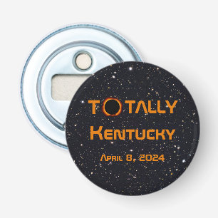 Totaal Kentucky 2024 Zonsverduistering Button Flesopener