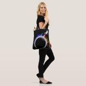 Totaal magische eclipse tote bag (Op model)