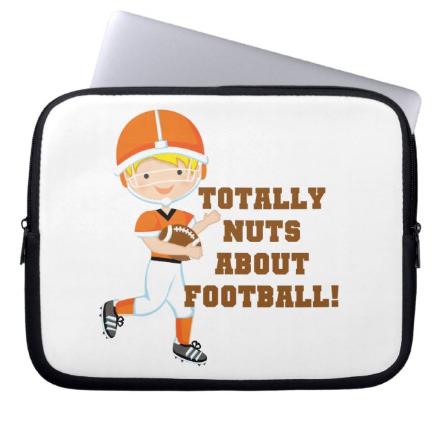 Totaal Noten over Football Laptop Sleeve (Voorkant)