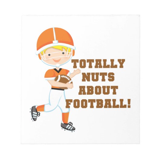 Totaal Noten over Football Notitieblok (Voorkant)