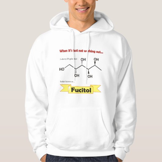 Totaal organisch molecuul hoodie (Voorkant)