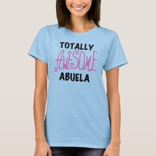 Totaal Roze T-shirts Geweldige Abuela en Giften