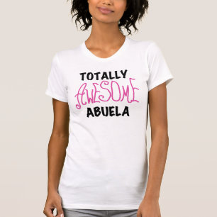 Totaal Roze T-shirts Geweldige Abuela en Giften