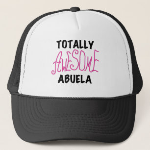 Totaal Roze T-shirts Geweldige Abuela en Giften Trucker Pet