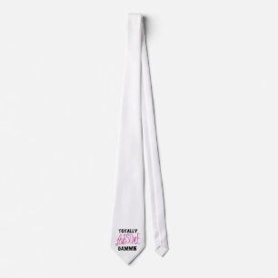 Totaal Roze T-shirts Geweldige Gammie en Giften Stropdas