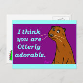 Totaal Schattig Briefkaart (Voorkant / Achterkant)