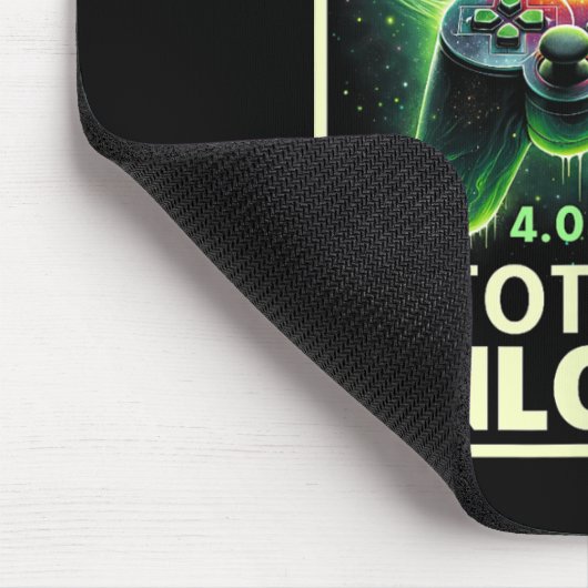 Totaal Solar Eclipse 2024 Video Game Controller Bo Muismat (Hoek)