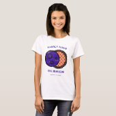 Totaal Solar Eclipse 2026 Aangepast T-shirt (Voorkant volledig)