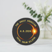 Totaal Solar Eclipse Viewing Party 4.8.2024 Vereni Kaart (Staand voorkant)