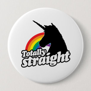 TOTAAL STRAIGHT UNICORN -.png Ronde Button 4,0 Cm