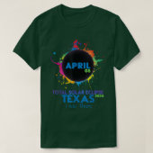 Totaal totale hoeveelheid kleurrijke TEXAS 2024 vo T-shirt (Design voorkant)