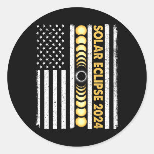 Totaal zonne-energie - 2024 - Totalisatiefase VS - Ronde Sticker