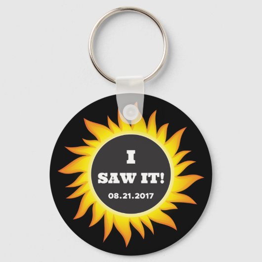 Totaal zonnecrisis - 08.21.2017 sleutelhanger (Voorkant)