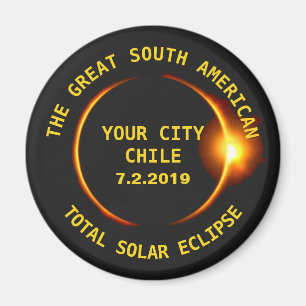Totaal zonnecrisis 2019 Chili Zuid-Amerika Magneet