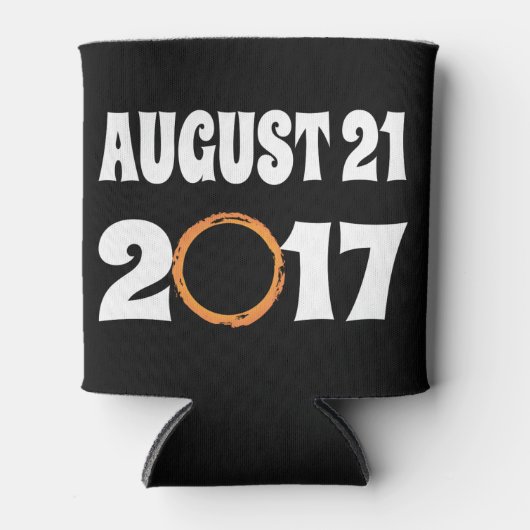 Totaal zonnecrisis 21 augustus 2017 blikjeskoeler (Voorkant)