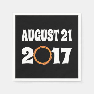 Totaal zonnecrisis 21 augustus 2017 servetten