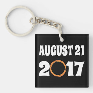 Totaal zonnecrisis 21 augustus 2017 sleutelhanger