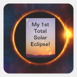 Totaal zonnepanelen 8 april 2024 vierkante sticker