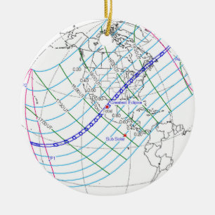 Totaal zonnescherm 2024 Wereldwijde Weg Keramisch Ornament
