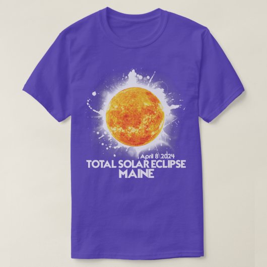 Totaal zonneschijn 2024 t-shirt (Design voorkant)