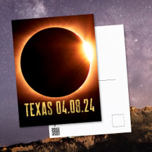 Total Eclipse Texas 2024 totale zonsverduistering