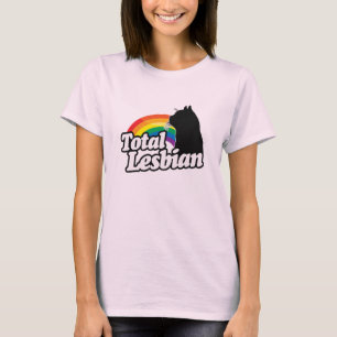TOTAL LESBIAN CAT -.png T-shirt