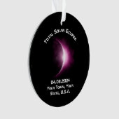 TOTAL PERSONNALISÉ SOLAIRE ECLIPSE 2024 Souvenir (devant)