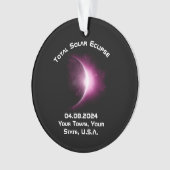 TOTAL PERSONNALISÉ SOLAIRE ECLIPSE 2024 Souvenir (devant)