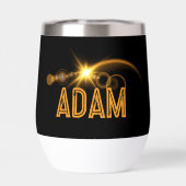 total solaire éclipse drôle anniversaire 4-8-2024  (Arrière)